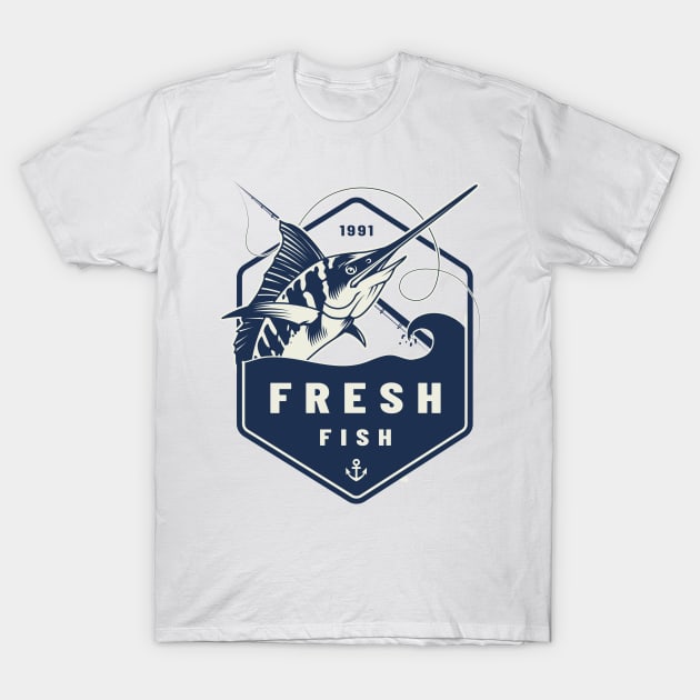 Fresh Fish T-Shirt by p308nx